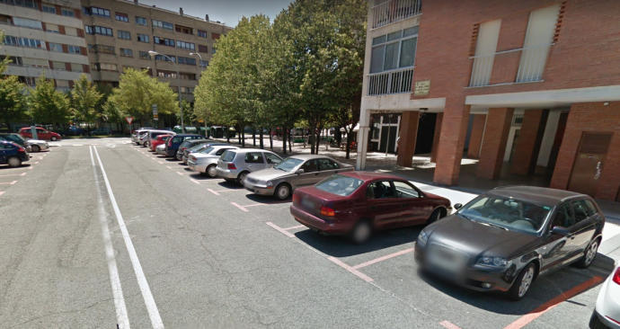 Herido un taxista en Pamplona tras ser atacado con un cuchillo por una mujer